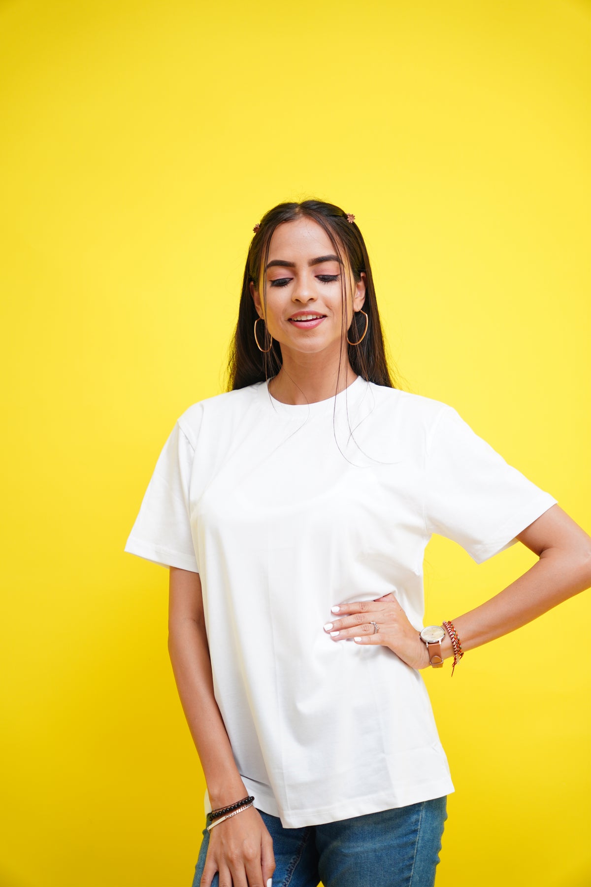 WHITE T-SHIRT (PLAIN)