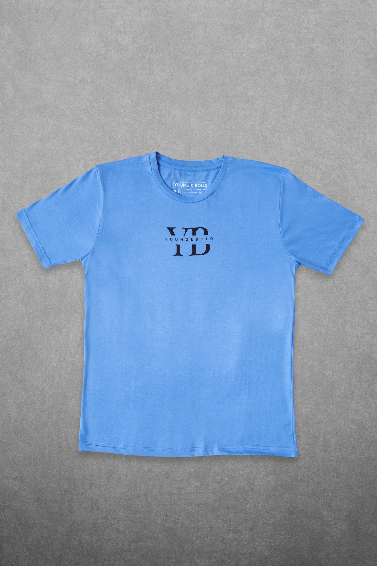 Y&B SNOWY BLUE T-SHIRT