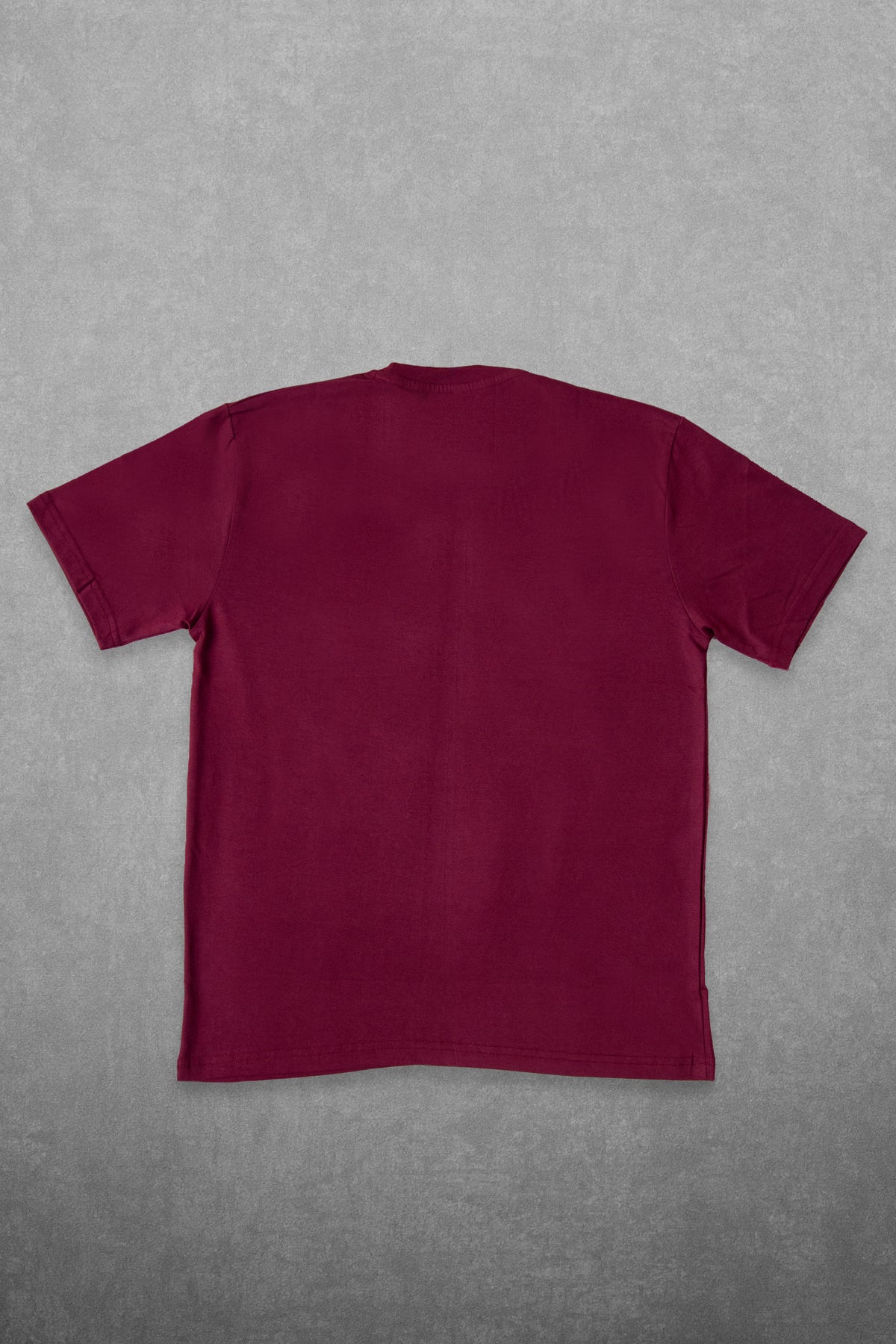 BURGANDY T-SHIRT (PLAIN)