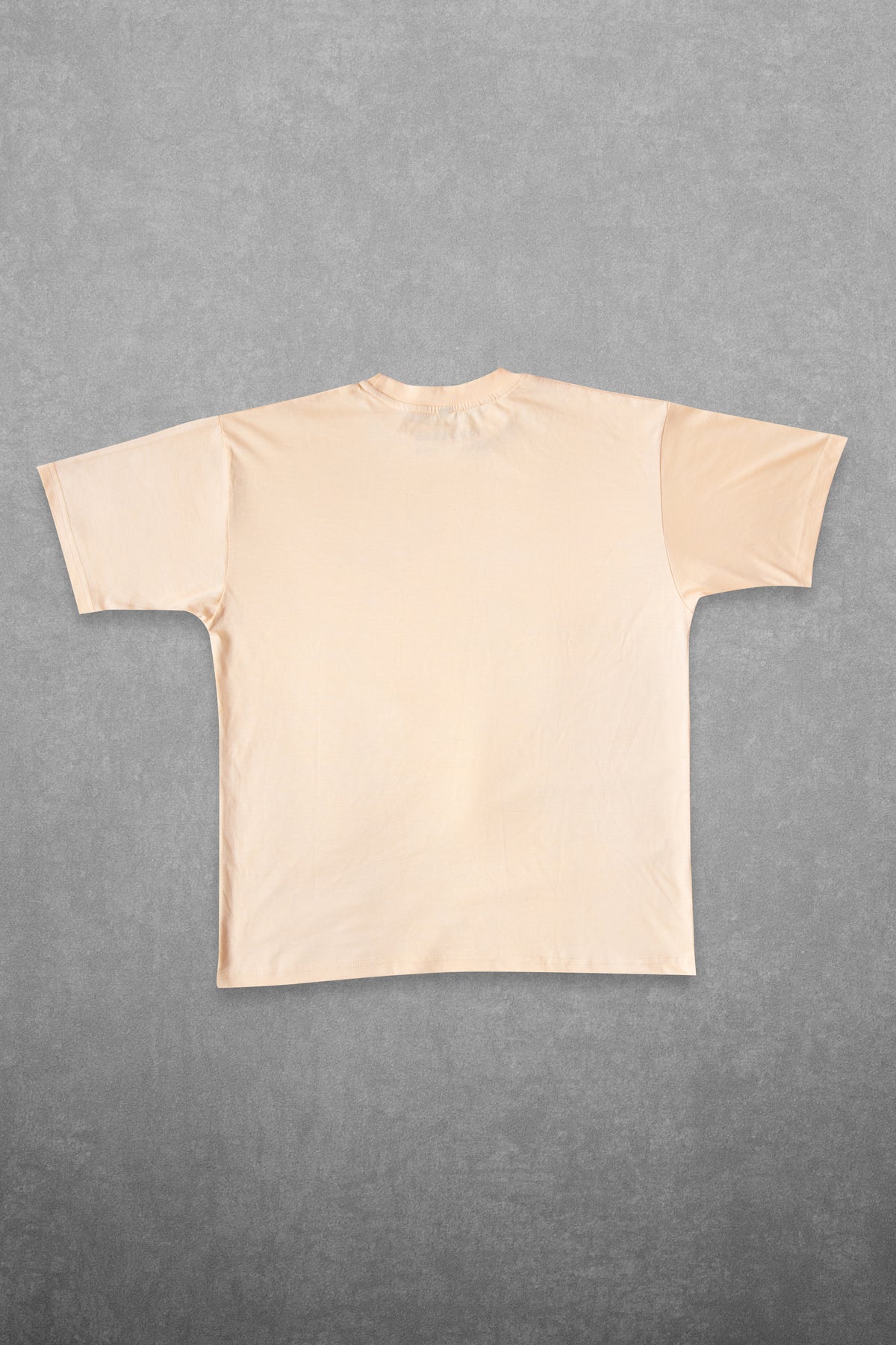 CREAM T-SHIRT OVERSIZE (PLAIN)