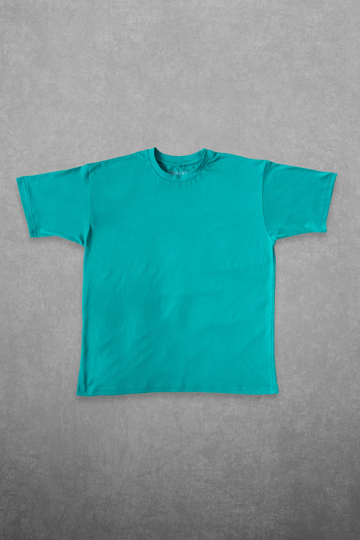 H. GREEN OVERSIZE T-SHIRT (PLAIN)